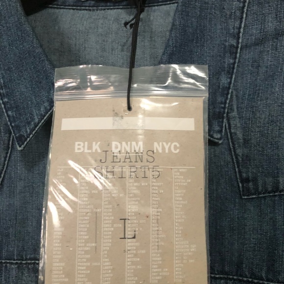 BLK DNM men Denim Shirt - Picture 4 of 5